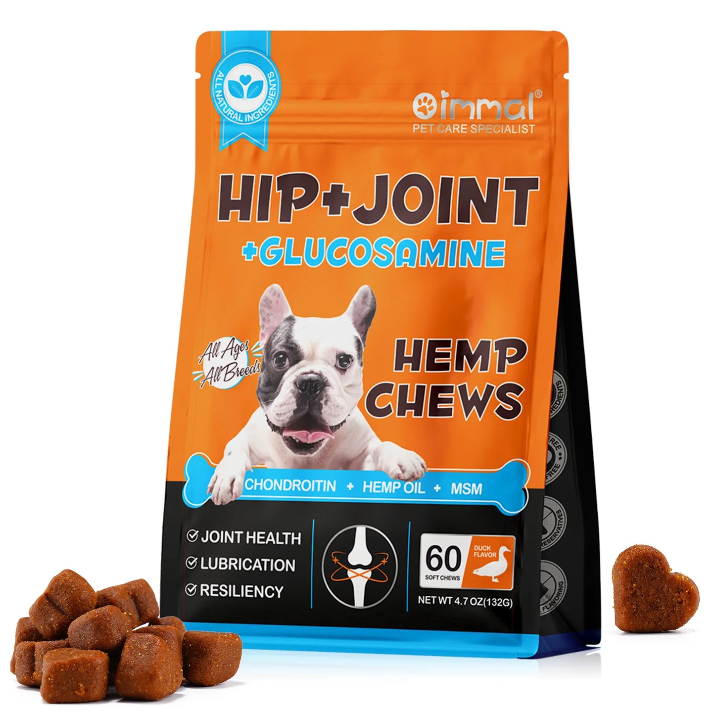 Hip and Joint Supplement with Glucosamine for Dogs
