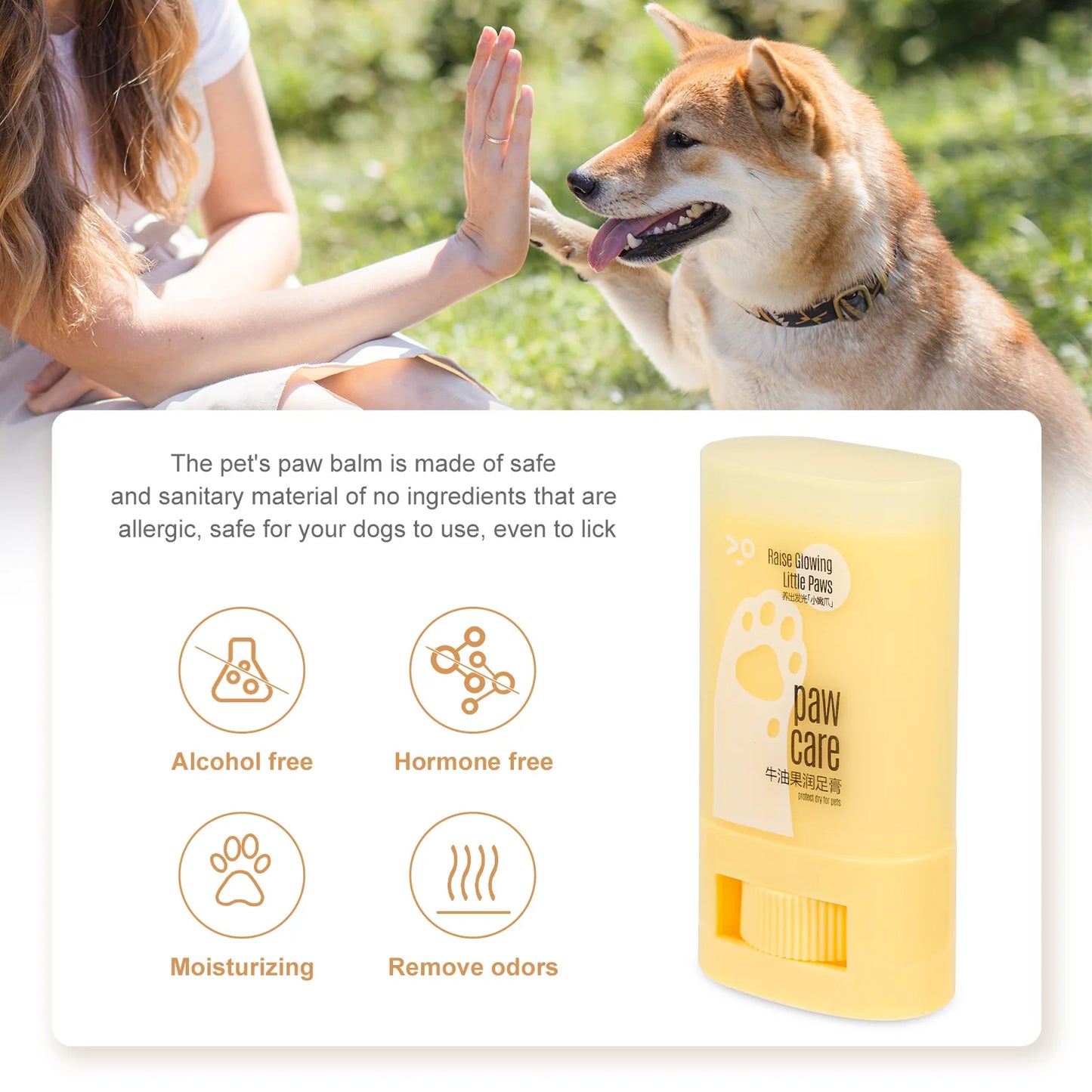 Dog Balm Pet Foot Cream Beeswax Supplement Moisturizer