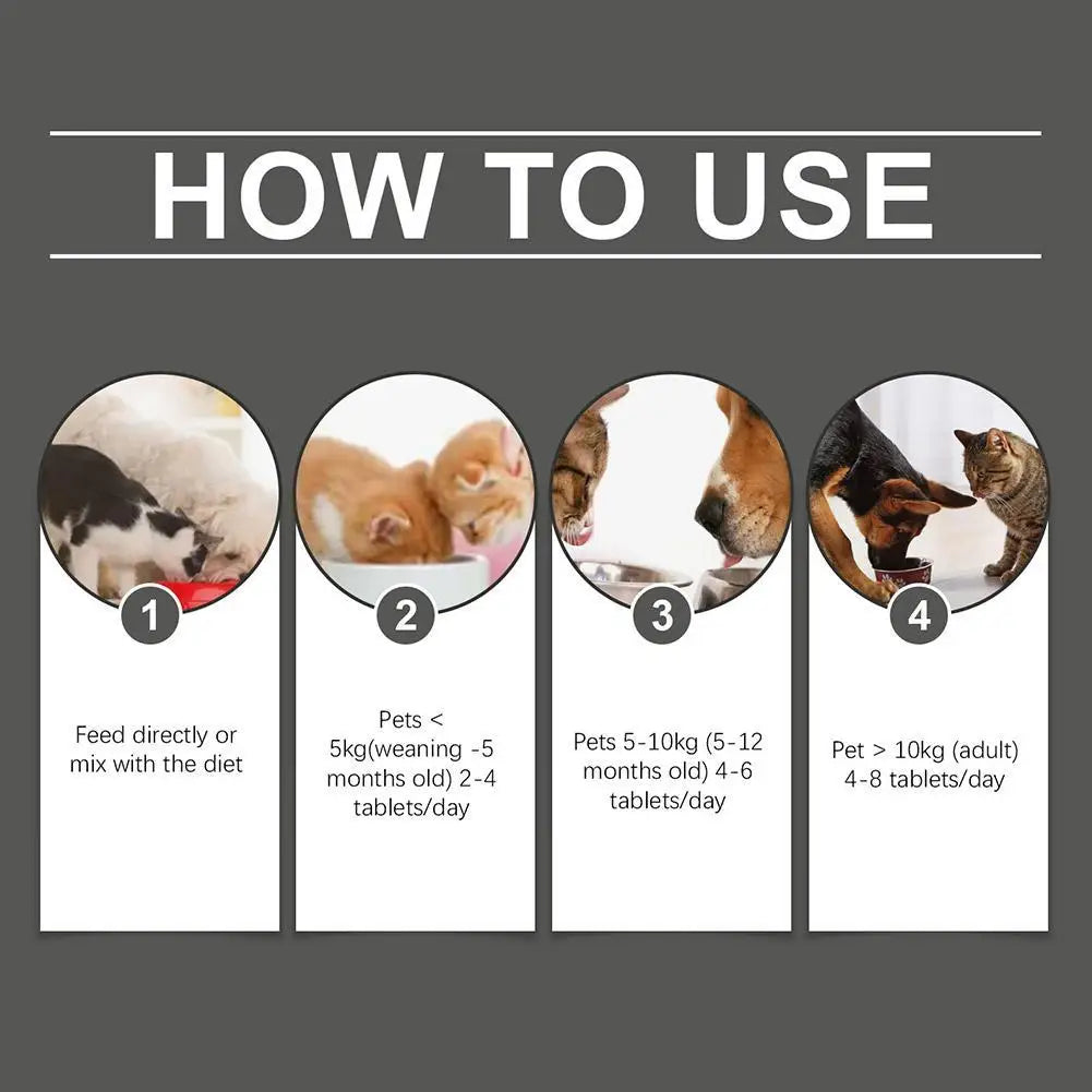 Dog Probiotic Supplement Pet Food Additive For Dogs Cats