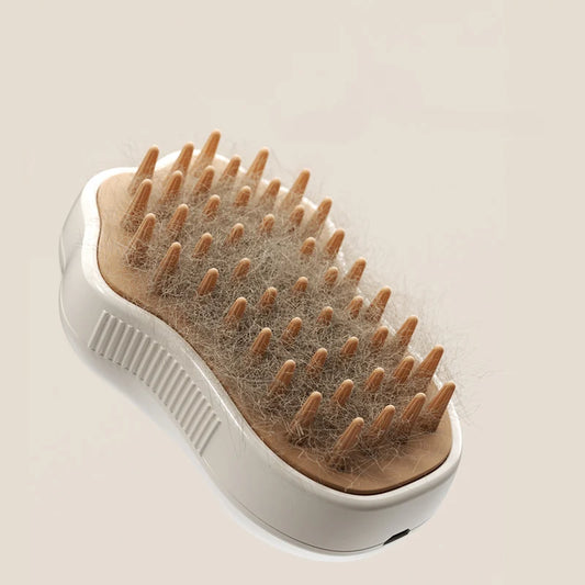 3 In 1 Pet Brush Dog and Cat Steam Brush with Electric Spray